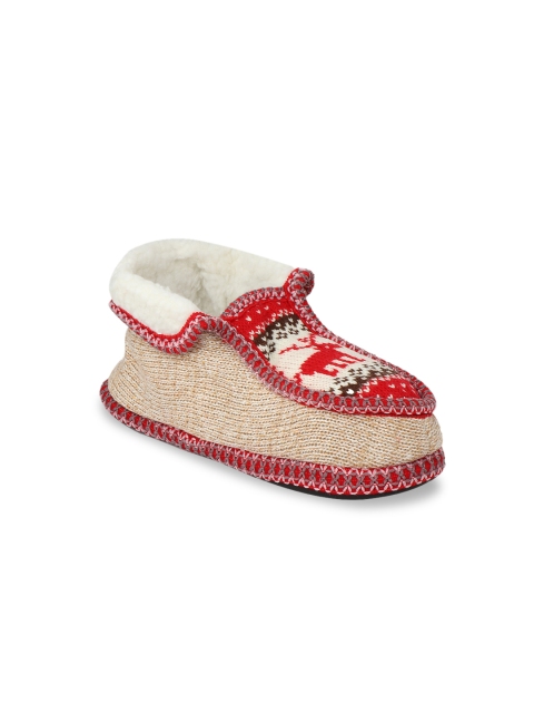 

Shoetopia Women Red Flat Boots