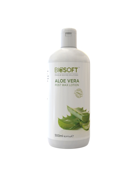 

Biosoft Aloe vera post wax lotion-500ML, White