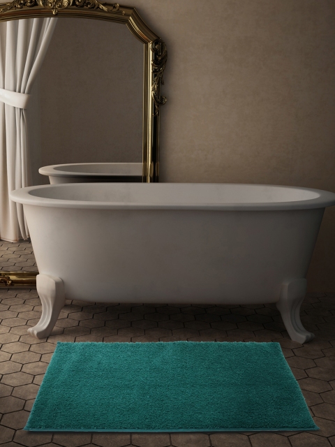 

CORE Designed by SPACES Green Solid 1600 GSM Rectangular Bath Rug