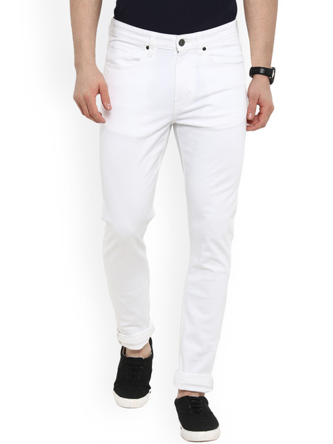 

Red Tape Men White Skinny Fit Mid-Rise Clean Look Stretchable Jeans