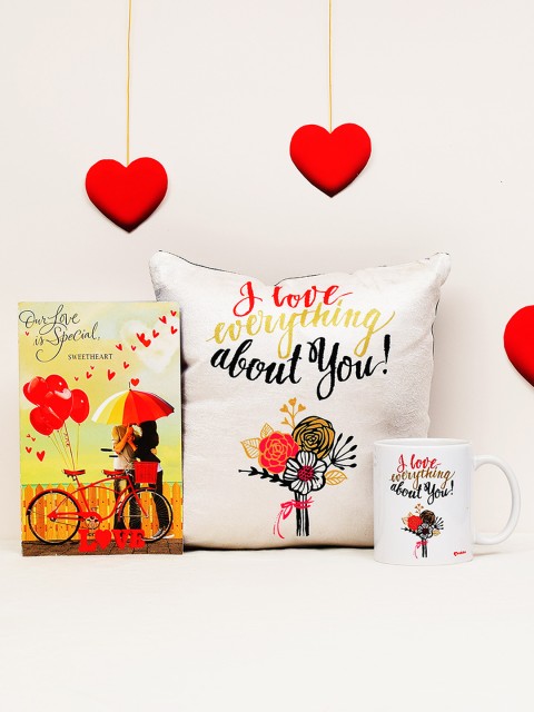 

Archies Set of 3 Valentines Day Special Gift Set, Multi