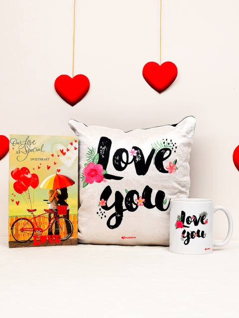 

Archies Love Gifts Set of 3 Valentines Day Special Gift Sets, Multi