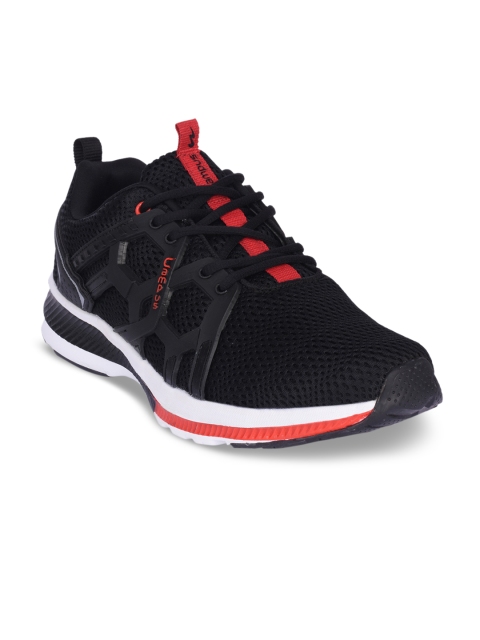 

Campus Men Black & Red Running Shoes
