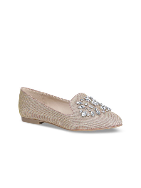 

ALDO Women Pink Solid Synthetic Ballerinas