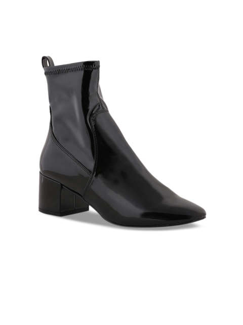 

ALDO Women Black Solid Heeled Boots