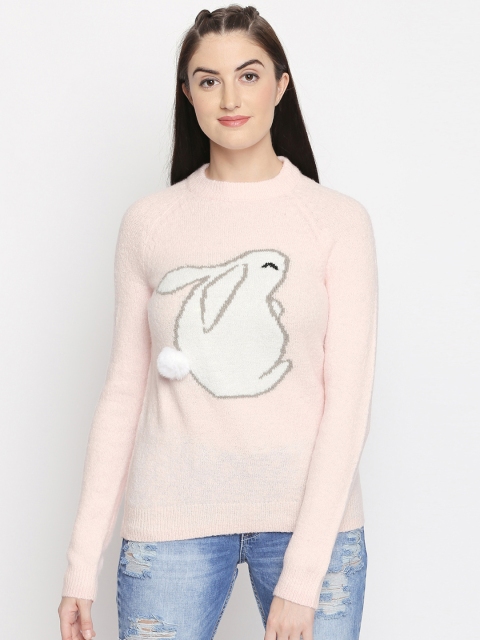

Honey by Pantaloons Women Pink Printed Pullover