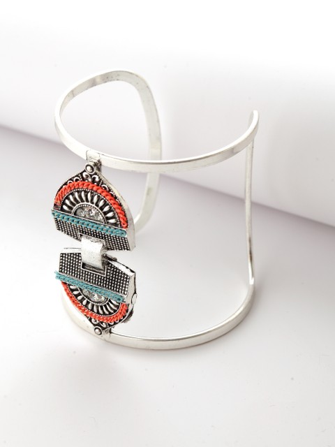 

AVANT-GARDE PARIS Silver-Plated Bohemian Classy Open Bangle