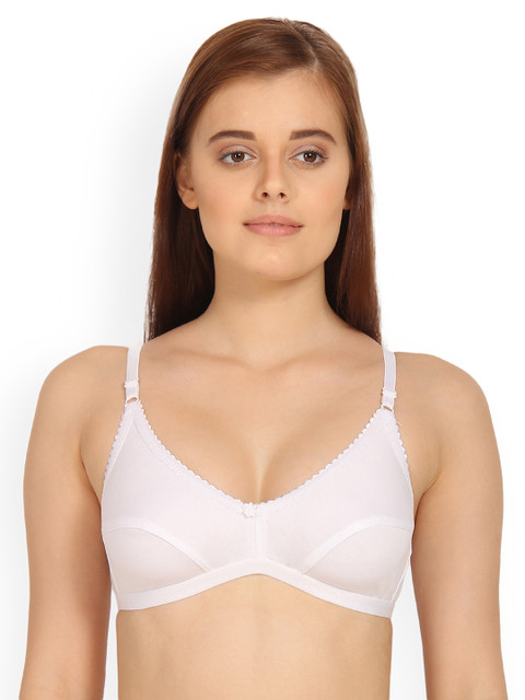 

Innocence White Solid Non-Wired Non Padded Everyday Bra BBAPLIN88717