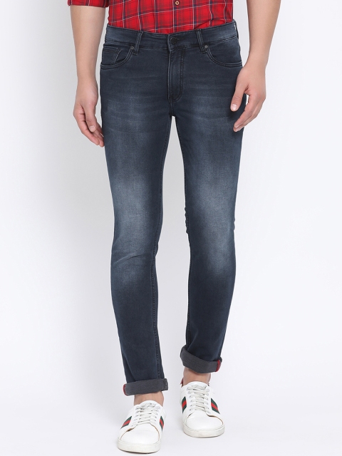 

Richlook Men Blue Slim Fit Mid-Rise Clean Look Jeans