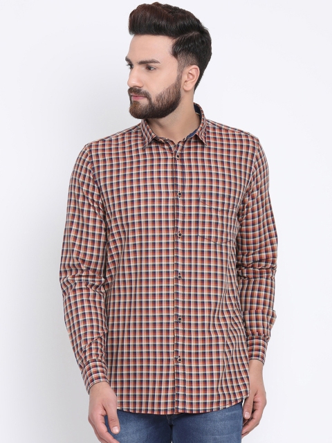 

Richlook Men Multicoloured Slim Fit Checked Casual Shirt, Multi