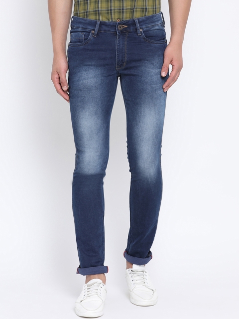 

Richlook Men Blue Slim Fit Mid-Rise Clean Look Jeans