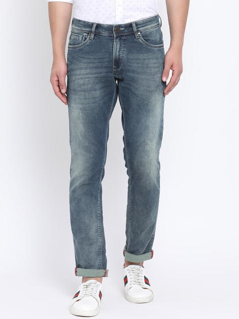 

Richlook Men Blue Slim Fit Mid-Rise Clean Look Jeans