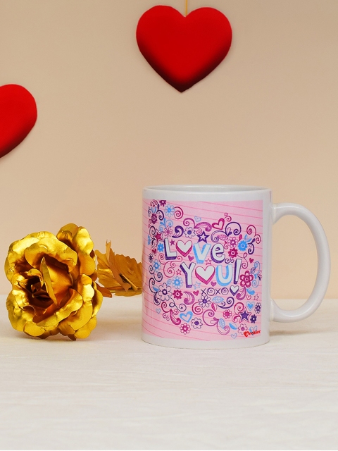 

Archies Love Gifts Multicoloured Printed Ceramic Set, Multi
