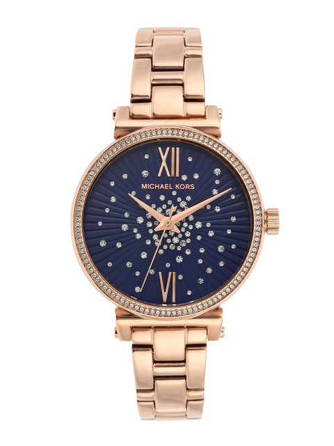 

Michael Kors Women Blue Analogue Watch MK3971