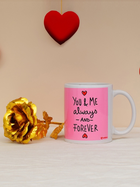 

Archies Pink Printed Ceramic Valentine's Day Gift Set