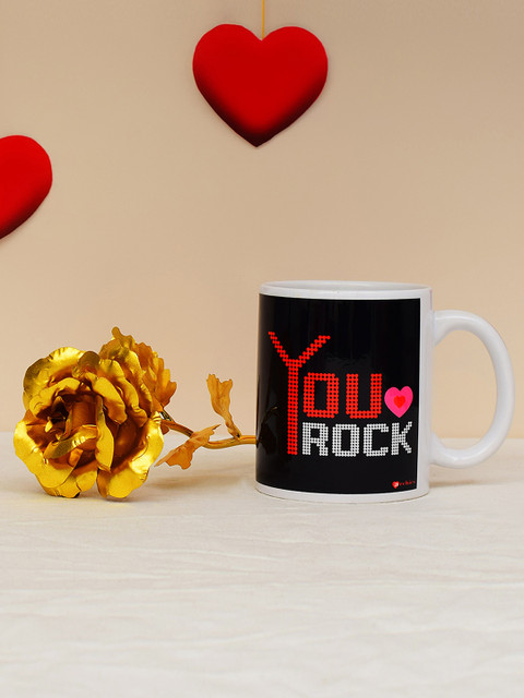 

Archies Love Gifts Multicoloured Printed Ceramic Valentine's Day Gift Set, Multi