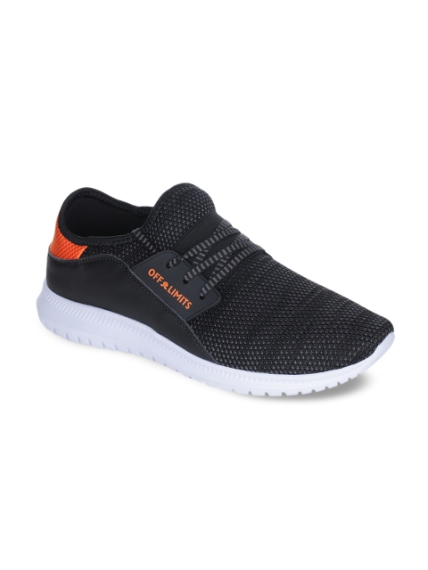 

OFF LIMITS Men Black Running Shoes