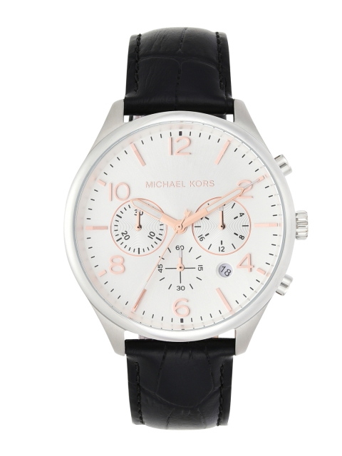 

Michael Kors MERRICK Men White Analogue Watch MK8635