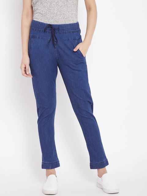 

C9 AIRWEAR Women Blue Jogger Mid-Rise Clean Look Jeans