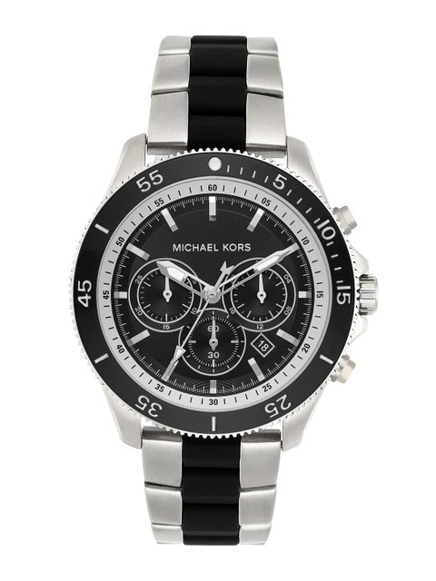 

Michael Kors THEROUX Men Silver Analogue Watch MK8664