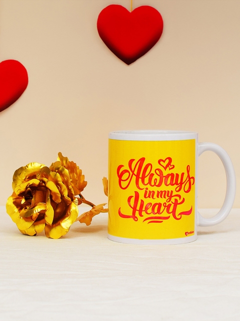 

Archies Multicoloured Printed Ceramic Valentine's Day Gift Set, Multi