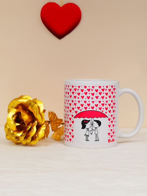 

Archies Multicoloured Printed Ceramic Valentine's Day Gift Set, Multi