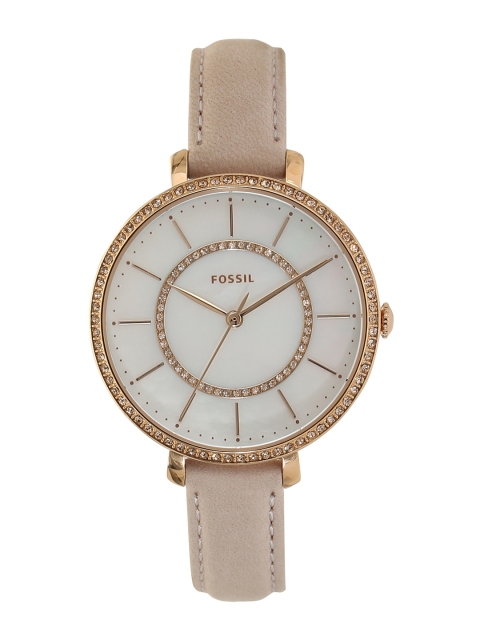 

Fossil Women Pink Analogue Watch ES4455
