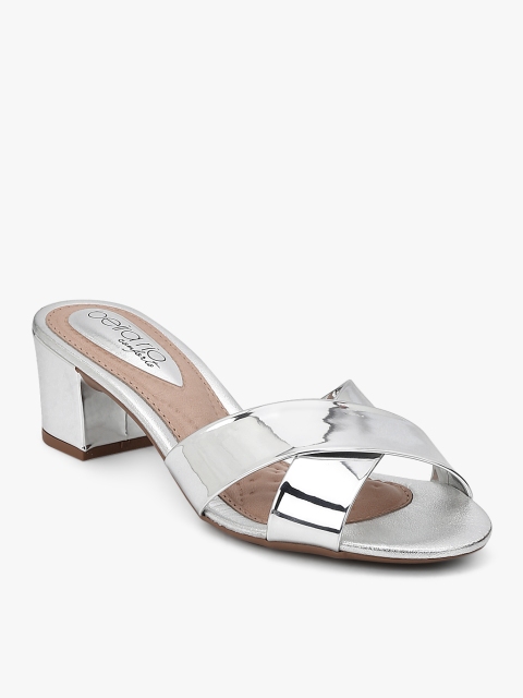 BEIRA RIO Silver Solid Sandals