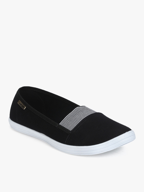 

BEIRA RIO Women Black Slip-On Sneakers
