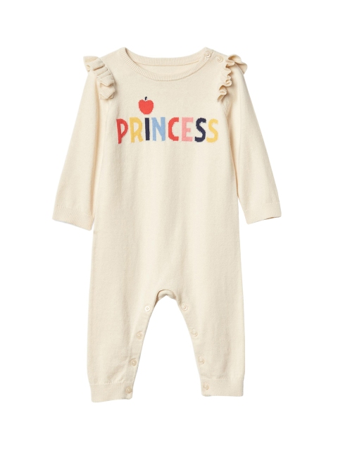 

GAP Girls Disney Snow White and the Seven Dwarfs Sweater One-Piece, Off white