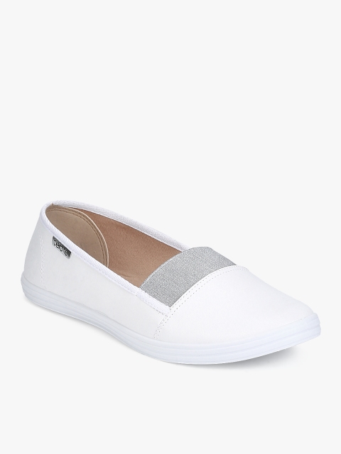 

BEIRA RIO Women Sapato White Slip-On Sneakers