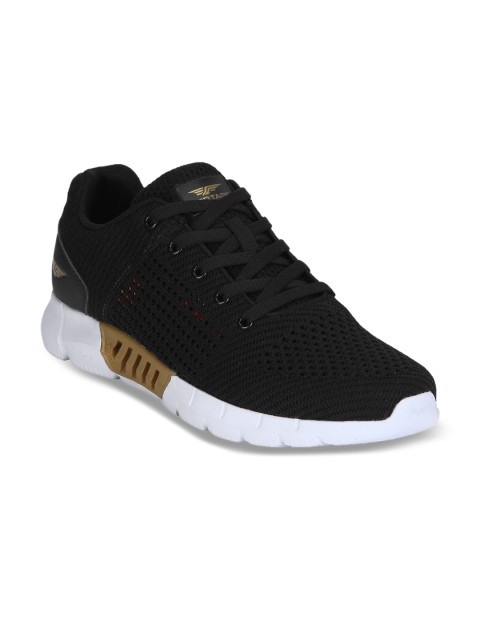 

Red Tape Men Black Walking Shoes