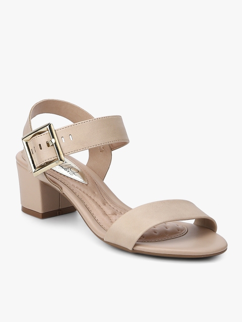 BEIRA RIO Women Beige Solid Sandals