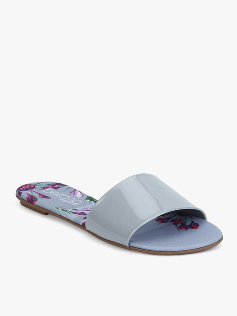 

BEIRA RIO Women Blue Printed Open Toe Flats