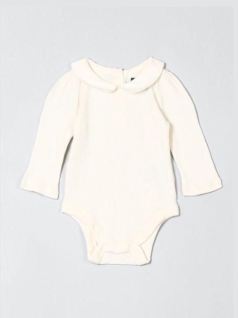 

GAP Girls Peter Pan Collar Bodysuit, White