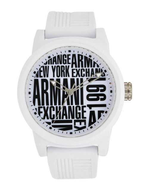

Armani Exchange ATLC Men White Analogue Watch AX1442