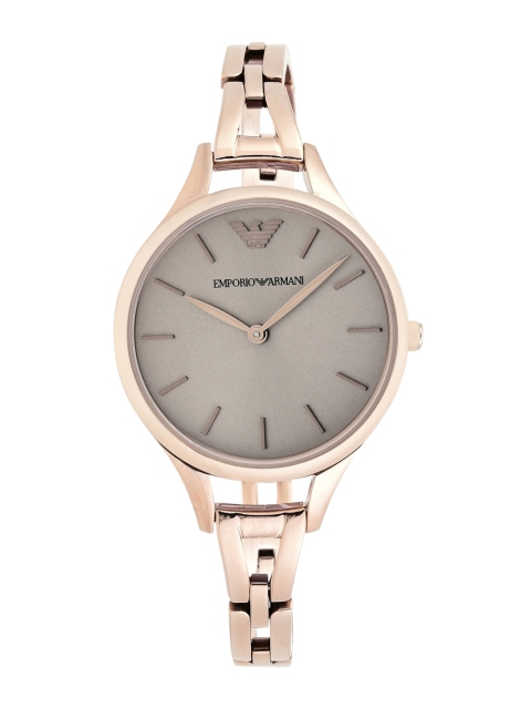 

Emporio Armani Women Grey Analogue Watch AR11055