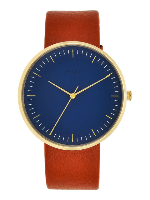 

Fossil THE ESSENT Men Blue Analogue Watch FS5473