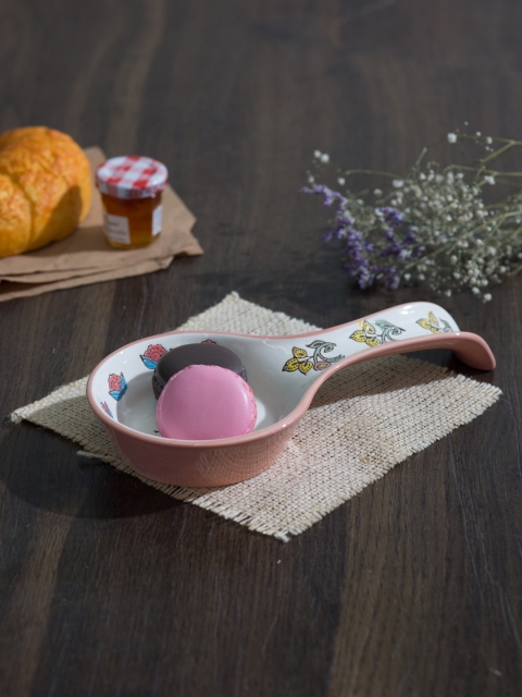 

Chumbak Chirpy Birdie Dip Platter, Pink