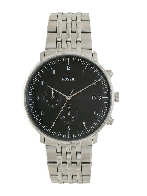 

Fossil CHASE Men Silver Analogue Watch FS5489