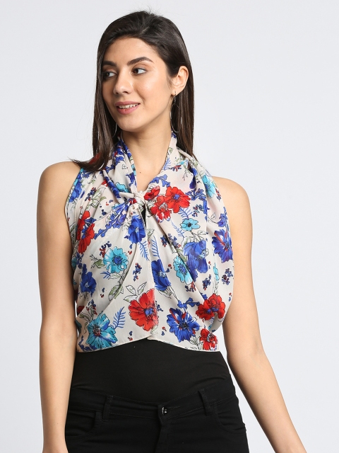 

Trend Arrest Women Off-White Printed Scarf