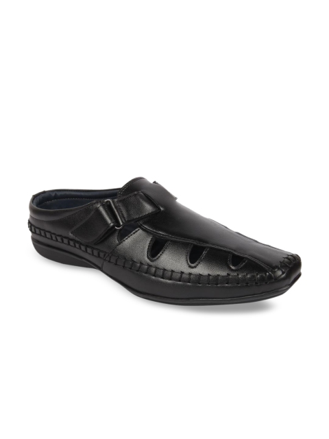 

Respiro Men Black Comfort Sandals