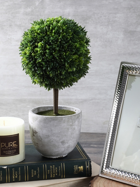 

Pure Home and Living Green Green & Grey Potted Artificial Plant