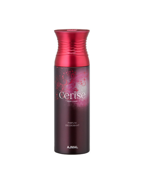

Ajmal Women Set of 2 Cerise & Wisal Deodorants 200 ml, Red