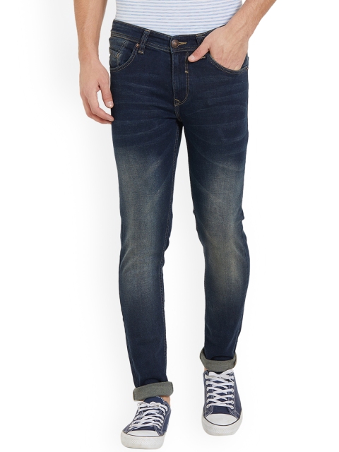 

SPYKAR Men Blue Super Skinny Fit Low-Rise Clean Look Jeans