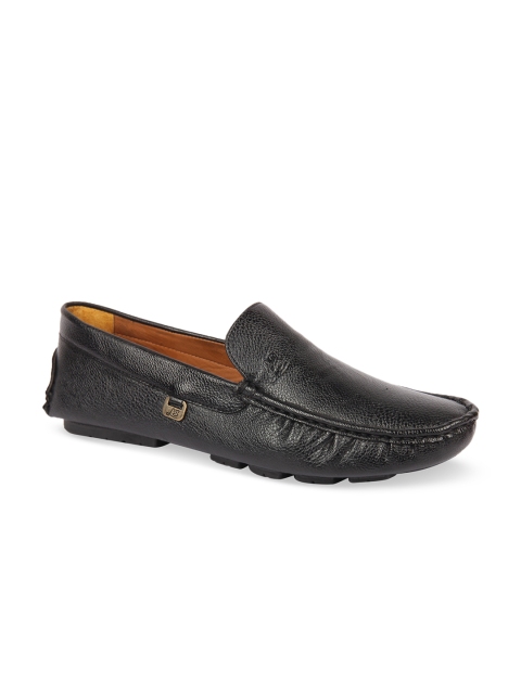 

Respiro Men Black Textured Loafers