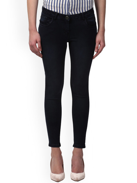 

Park Avenue Women Blue Skinny Fit Mid-Rise Clean Look Stretchable Jeans