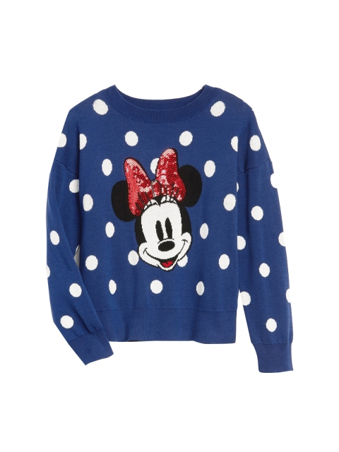 

GAP Girls Disney Minnie Mouse Sweater, Blue