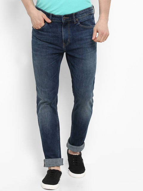 

Red Tape Men Blue Skinny Fit Mid-Rise Clean Look Stretchable Jeans