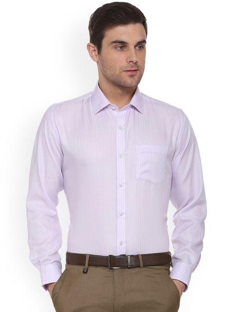 

Van Heusen Men White Regular Fit Solid Formal Shirt